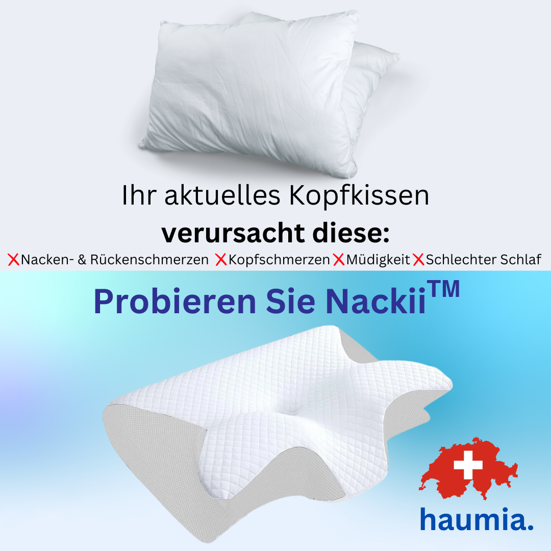 Nackii™- Orthopädisches Nackenkissen